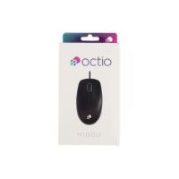 Miška OCTIO M100U, črni, USB