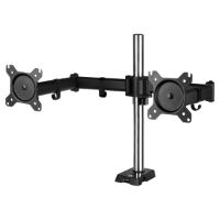 Stalak za monitor ARCTIC Z2 Gen 3, stolni, do 35", za 2 monitora, USB 2.0 HUB, crni