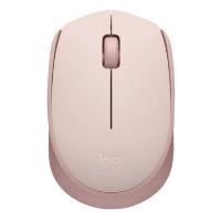 Miška LOGITECH M171, optički, bežični, rozi