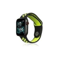 Zamjenski remen BELINE Sport Silicone za Apple Watch 42/44/45/49mm, crno-zeleni