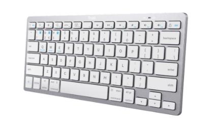 Tipkovnica TRUST Basics, bluetooth, US layout, srebrna