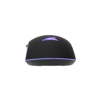 Miška BARACUDA BGM-011 Nautilus, RGB, optički, 12800dpi, črni