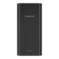 Mobilni USB punjač CANYON PB-2001, 20000 mAh, crni