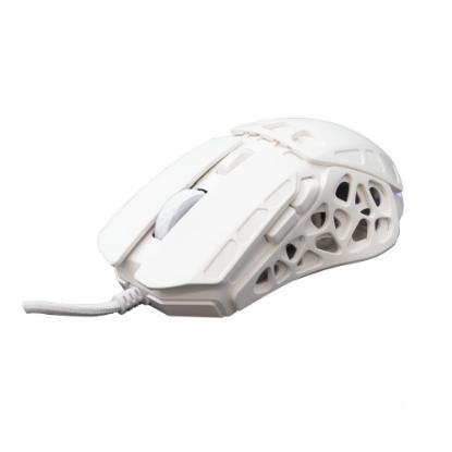 Miška WHITE SHARK Ector, RGB, optički, 12400dpi, beli