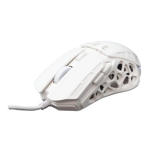 Miška WHITE SHARK Ector, RGB, optički, 12400dpi, beli