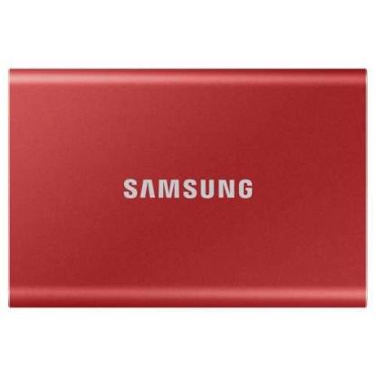 SSD vanjski 1TB SAMSUNG T7, MU-PC1T0R/WW, 1050 MB/s, USB-C, V-Nand, crveni