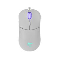 Miška WHITE SHARK GM-5010 Bagdemagus, RGB, 7200dpi, beli, USB