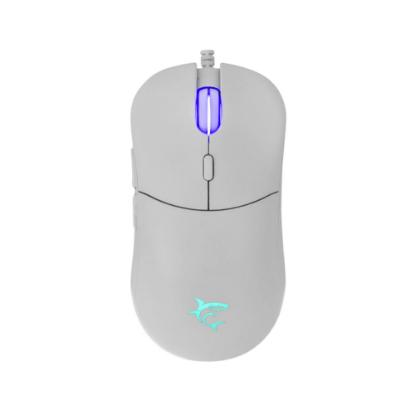 Miška WHITE SHARK GM-5010 Bagdemagus, RGB, 7200dpi, beli, USB