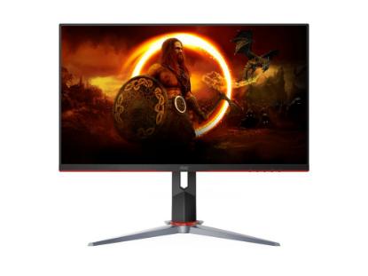 Monitor 27" AOC Q27G2S, QHD, IPS, 155Hz, 1ms, 350cd/m2, G-Sync, pivot, črni