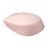Miška LOGITECH M171, optički, bežični, rozi