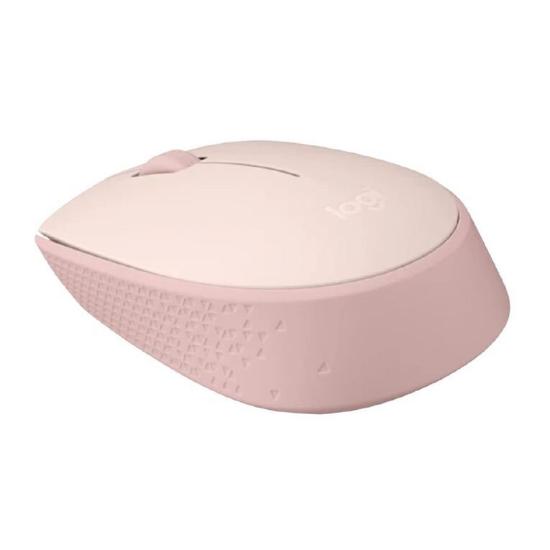 Miška LOGITECH M171, optički, bežični, rozi