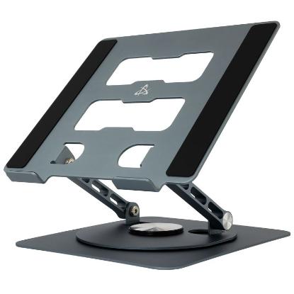Stalak za laptop SBOX CP-32, do 17", rotacijski, sivi