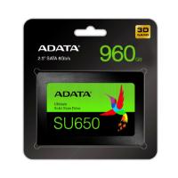 SSD 960 GB ADATA SU650 3D Nand, ASU650SS-960GT-R, SATA3, 2.5", maks do 520/450 MB/s