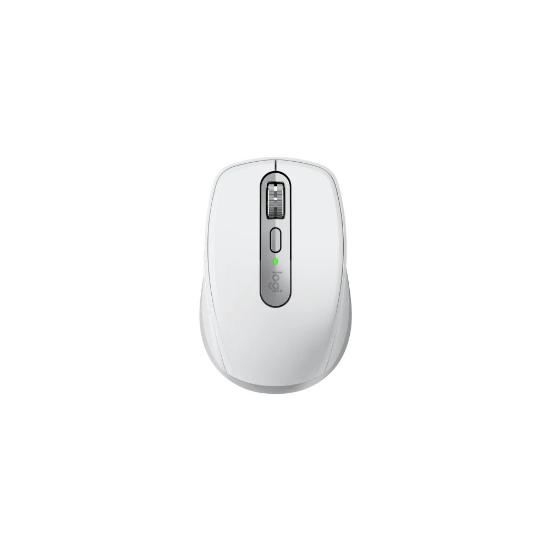 Miška LOGITECH MX Anywhere 3S za Mac, laserski, bežični, BT, pale gray