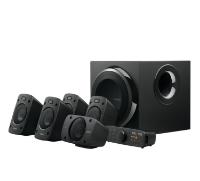 Zvočniki LOGITECH Z906, 5.1, THX, 3D stereo, bežični daljinski, 500W, črni, retail