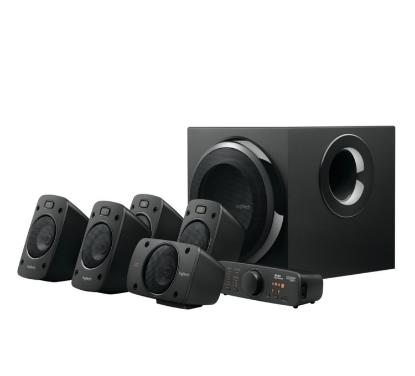 Zvočniki LOGITECH Z906, 5.1, THX, 3D stereo, bežični daljinski, 500W, črni, retail