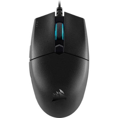 Miška CORSAIR Katar PRO, RGB, optički, 12400dpi, črni