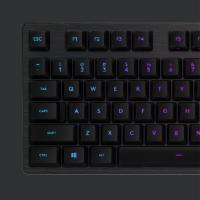 Tipkovnica LOGITECH Gaming G512 Carbon, RGB, mehanička, GX Red Linear, US layout, črna