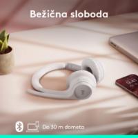 Slušalice LOGITECH Zone 300, bežične, BT, bijele