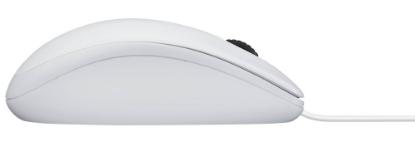 Miška LOGITECH B100, OEM, optički, beli, USB