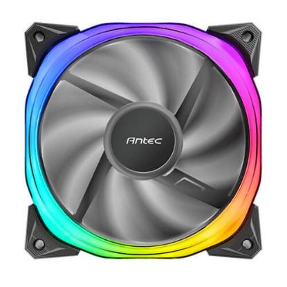 Ventilator ANTEC Fusion ARGB, 120mm, PWM, črni, 3 komada sa krmilnikom