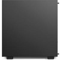 Ohišje NZXT H5 Flow RGB, MIDI, ATX, USB 3.2, USB-C, črno, bez napajalnika