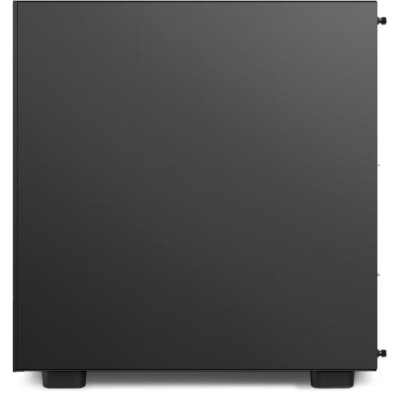 Ohišje NZXT H5 Flow RGB, MIDI, ATX, USB 3.2, USB-C, črno, bez napajalnika