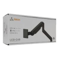 Stalak za monitor SBOX LCD-C49, stolni, do 49", za 1 monitor, crni