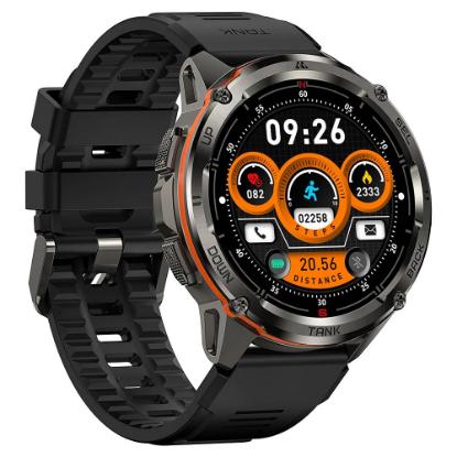 Pametni sat KOSPET Tank T3 Ultra, 1,43", crni