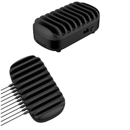 USB HUB ORICO, 10-portni, metalno kućište