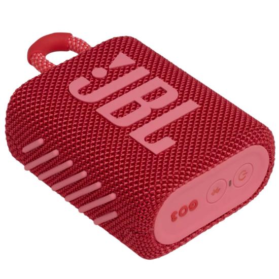 Zvučnik JBL Go 3, bluetooth, vodootporan, 4.2W, crveni