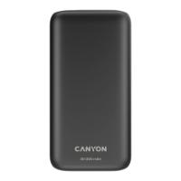 Mobilni USB punjač CANYON PB-301, 20W, 30000 mAh, crni