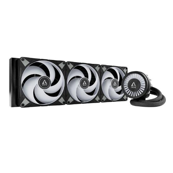 Vodno hlajenje ARCTIC Liquid Freezer III 420 ARGB, socket za Intel i AMD, črni