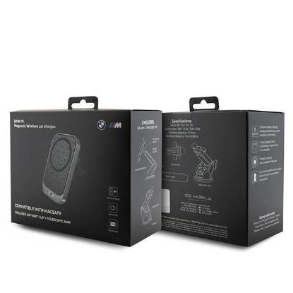 Držač za smartphone CG MOBILE BMW BMMWCCMPGPK, za auto, bežično punjenje, 15W, magnetni, crni