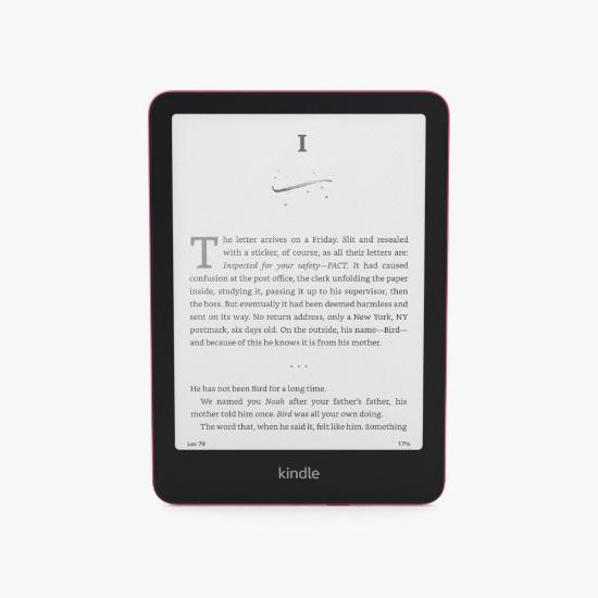 E-Book Reader AMAZON Kindle Paperwhite 2024, Ad, 7", 16GB, Bluetooth, rozi