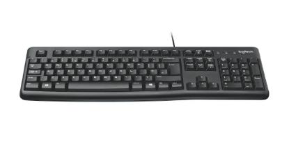 Tipkovnica LOGITECH K120, črna, USB, retail