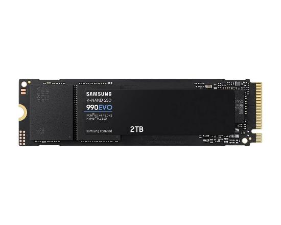 SSD 2TB SAMSUNG 990 EVO NVMe M.2, MZ-V9E2T0BW, maks. do 5000/4200 MB/s