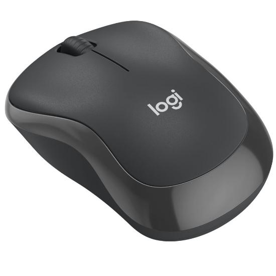 Miška LOGITECH M240 Silent, optički, bežični, Bluetooth, črni