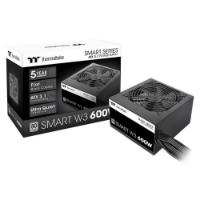 Napajlnik 600W, THERMALTAKE Smart W3 80+, ATX 3.1, 120mm vent., 80+, črno