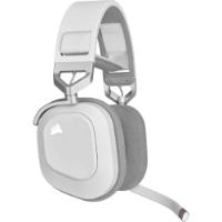 Slušalice CORSAIR HS80 RGB Wireless, bežične, mikrofon, bijele