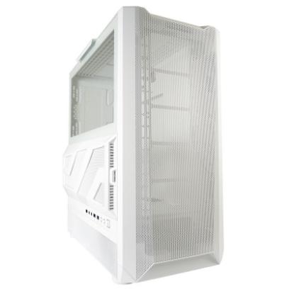 Ohišje LC POWER 900W Lumaxx Light ARGB, MIDI, ATX, belo, 7 ventilatora, bez napajalnika