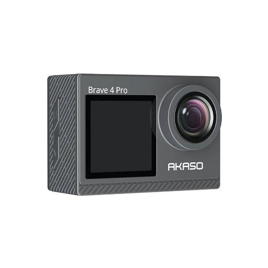 Sportska digitalna kamera AKASO Brave 4 Pro, 4K30, 20MP, crna