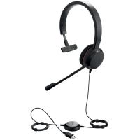 Slušalice JABRA Evolve 20 UC, on-ear, Mono, USB-A, crne