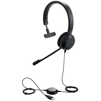 Slušalice JABRA Evolve 20 UC, on-ear, Mono, USB-A, crne