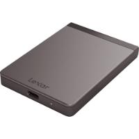 SSD vanjski 500 GB LEXAR SL200, LSL200X512G-RNNNG, USB 3.1 Type-C, crni