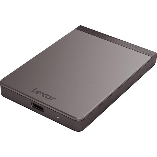 SSD vanjski 500 GB LEXAR SL200, LSL200X512G-RNNNG, USB 3.1 Type-C, crni