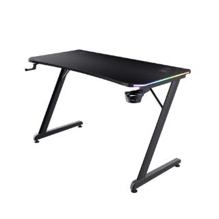 Gaming miza TRUST GXT 709 Luminus, RGB, črni