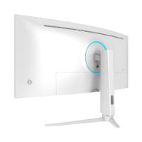 Gaming monitor 34" LC POWER LC-M34-Q-C-PRO, UWQHD, VA, 165Hz, 1ms, 350cd/m2, FreeSync, ukrivljen, beli