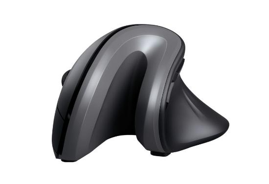 Miška TRUST Verro Ergonomic Wireless, optički, bežični, 1600dpi, črni
