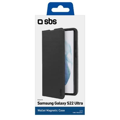 Preklopna futrola SBS, za Samsung S22 Ultra, crna